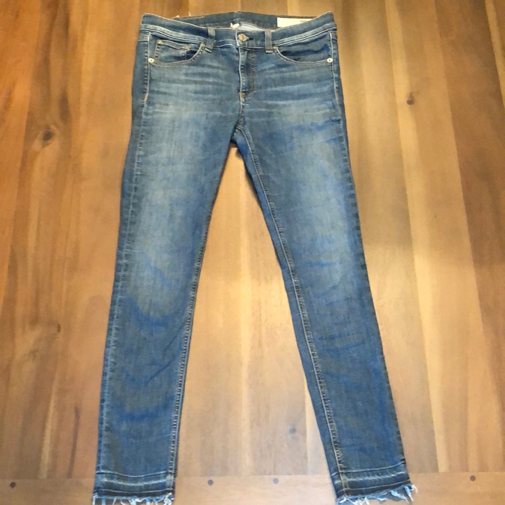 Rag and Bone Ankle Skinny Jeans